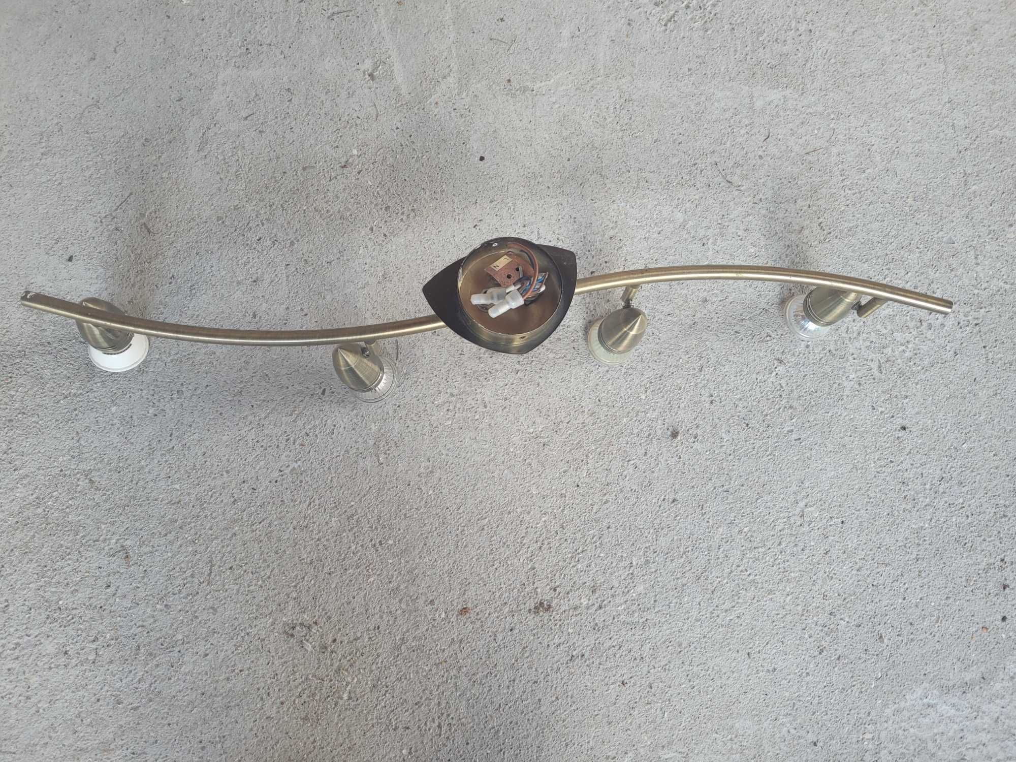Lampa sufitowa halogenowa 4 halogeny