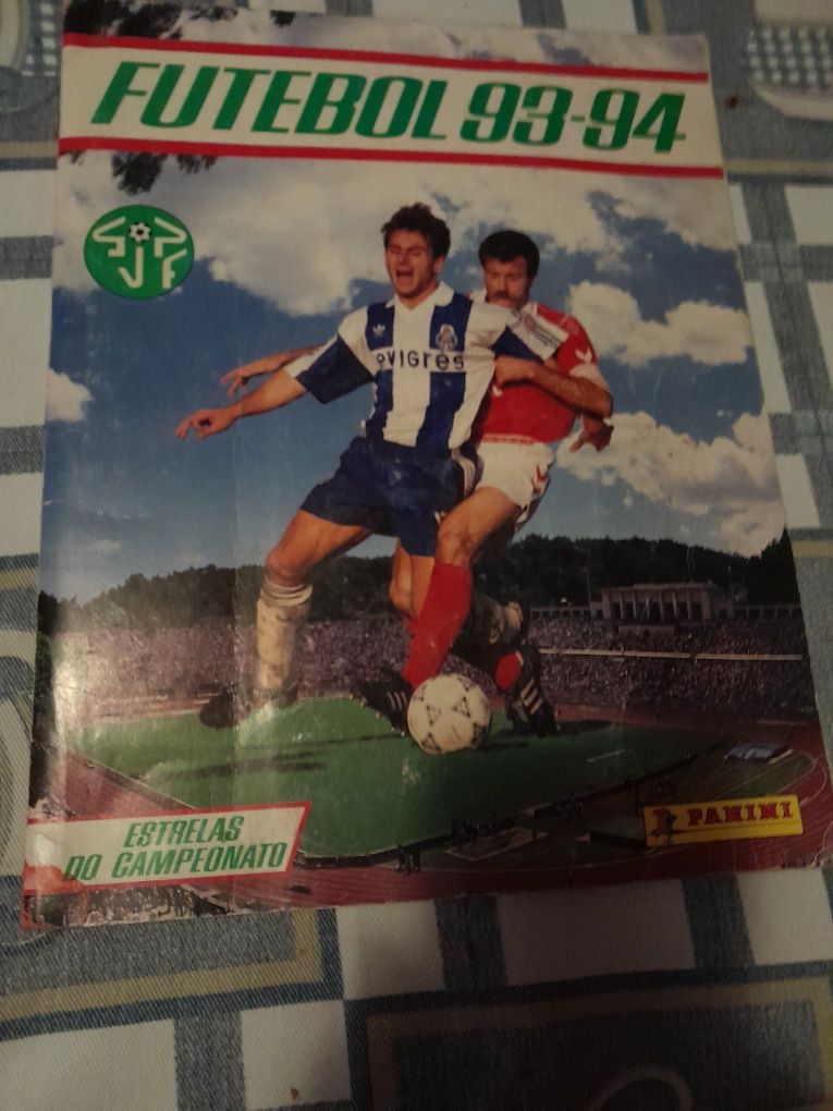 Caderneta futebol 93/94 panini