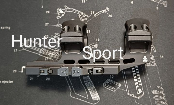 Кронштейн, моноблок Leapers accu-sync offset d-30 . Ar15/Ак