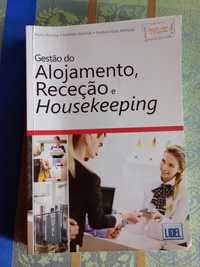 Livro Gestão do Alojamento e Receção e Housekeeping