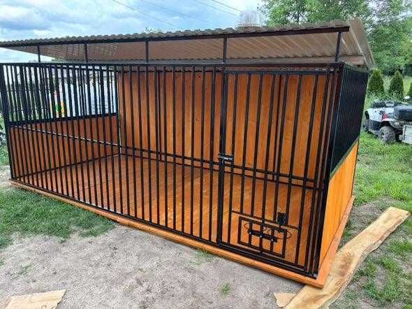 Kojec dla psa konstrukcja ze stali _solidny