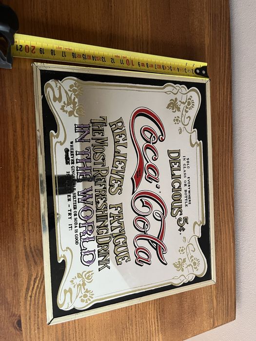 Sprzedam stare lustro CocaCola vintage