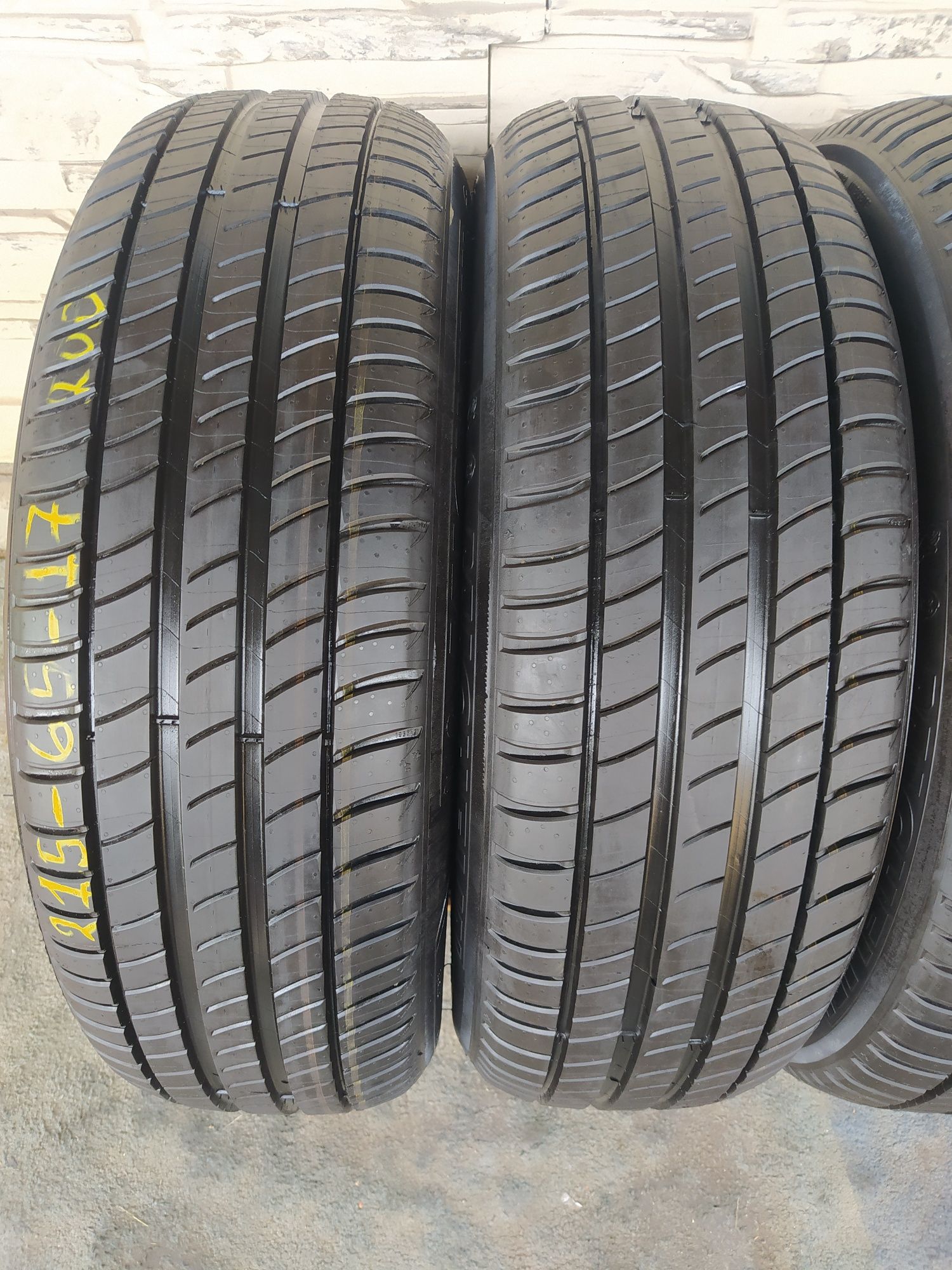 215 65 17 Michelin Primacy3 НОВІ