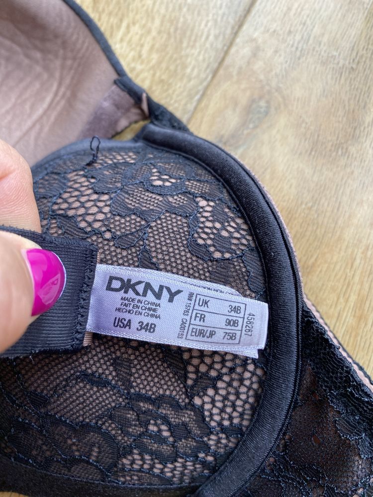 DKNY stanik czarny 75 B