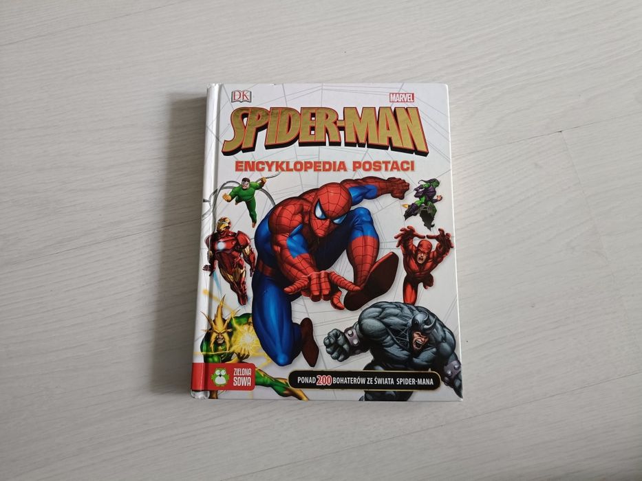 Książka spider-Man encyklopedia postaci ponad 200 bohaterów że świata
