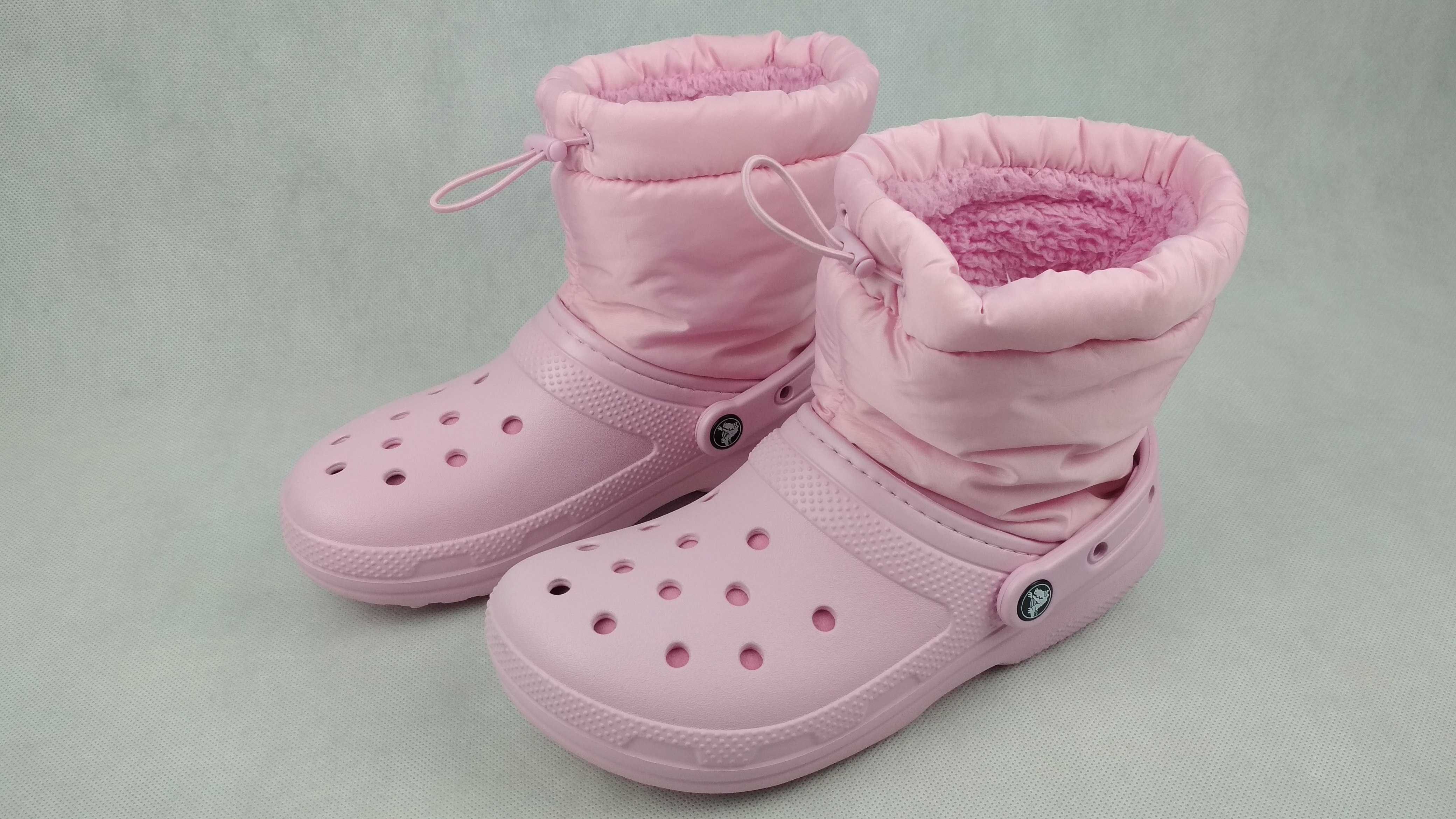 CROCS Classic Lined Neo Puff Ocieplane Botki Śniegowce Roz M6 W8 38-39