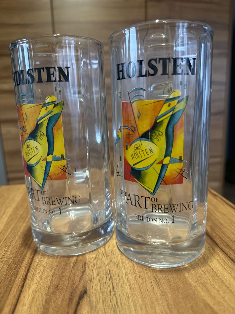 Kufel do piwa ciężki 2 szt Holsten