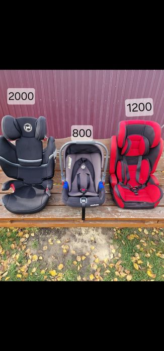 Продам автокрісла