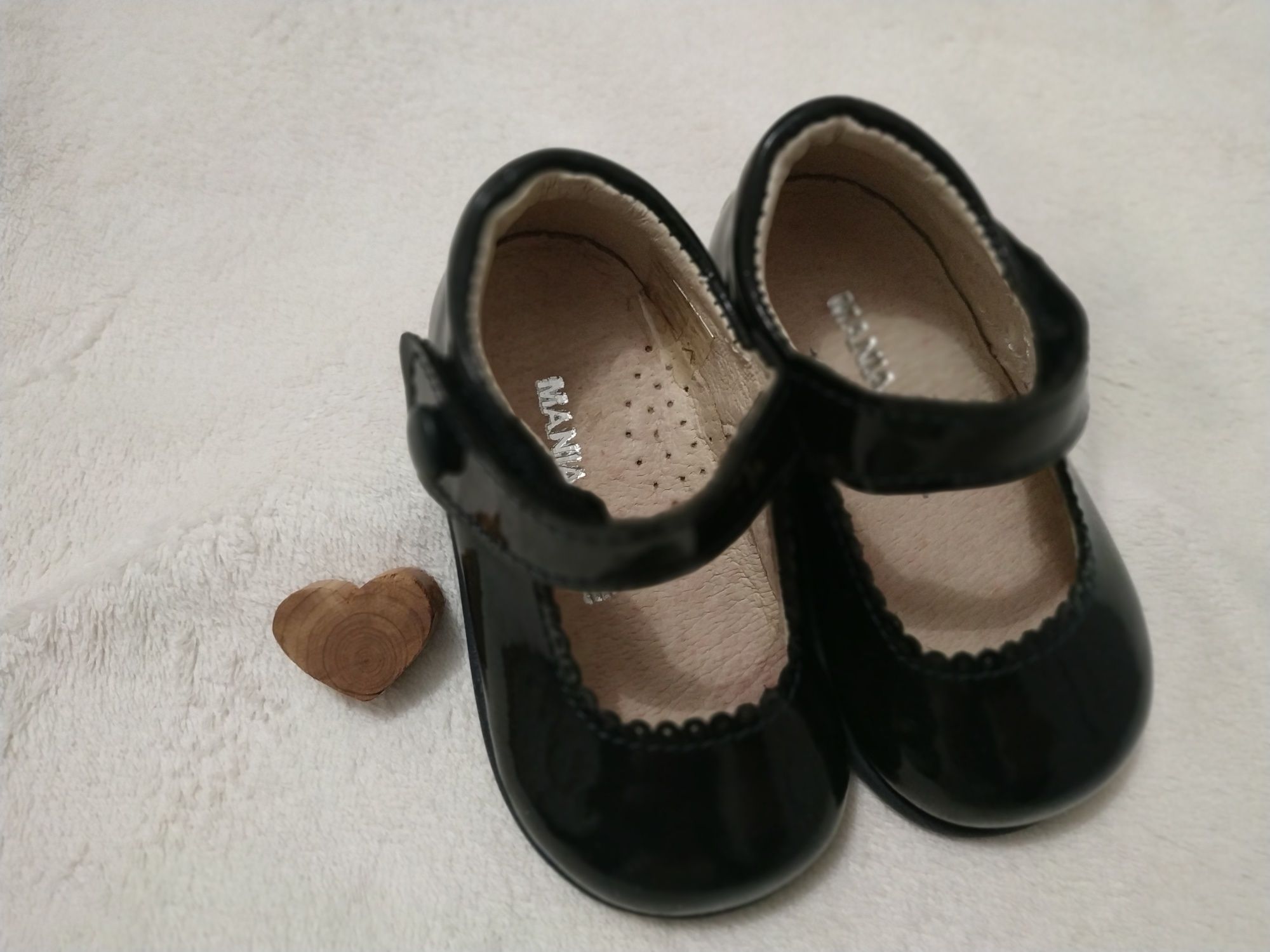 Sapatos de Cerimónia bebé menina, 18, MANIA DO PÉ, novos.
