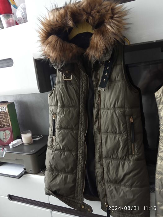 długie kamizelki - rozm  .36/s 2 szt