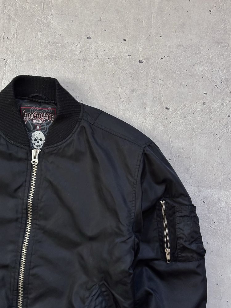 Hardcore united bomber jacket original чоловічий бомбер куртка