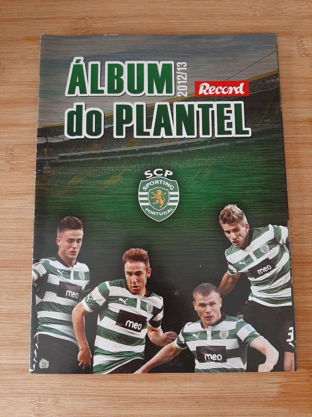 Caderneta/álbum do plantel do Sporting 2012/13