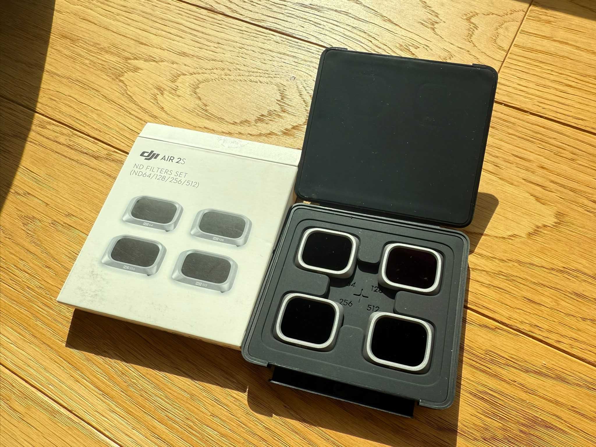Oryginalne filtry DJI ND64–ND512 do Air 2S (zestaw 4 szt.)
