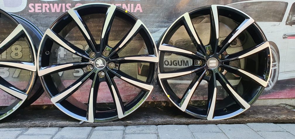 21 5x112 Audi Vw Seat Skoda Merc Bmw Porsche Macan Nowe okazja Wyprzed