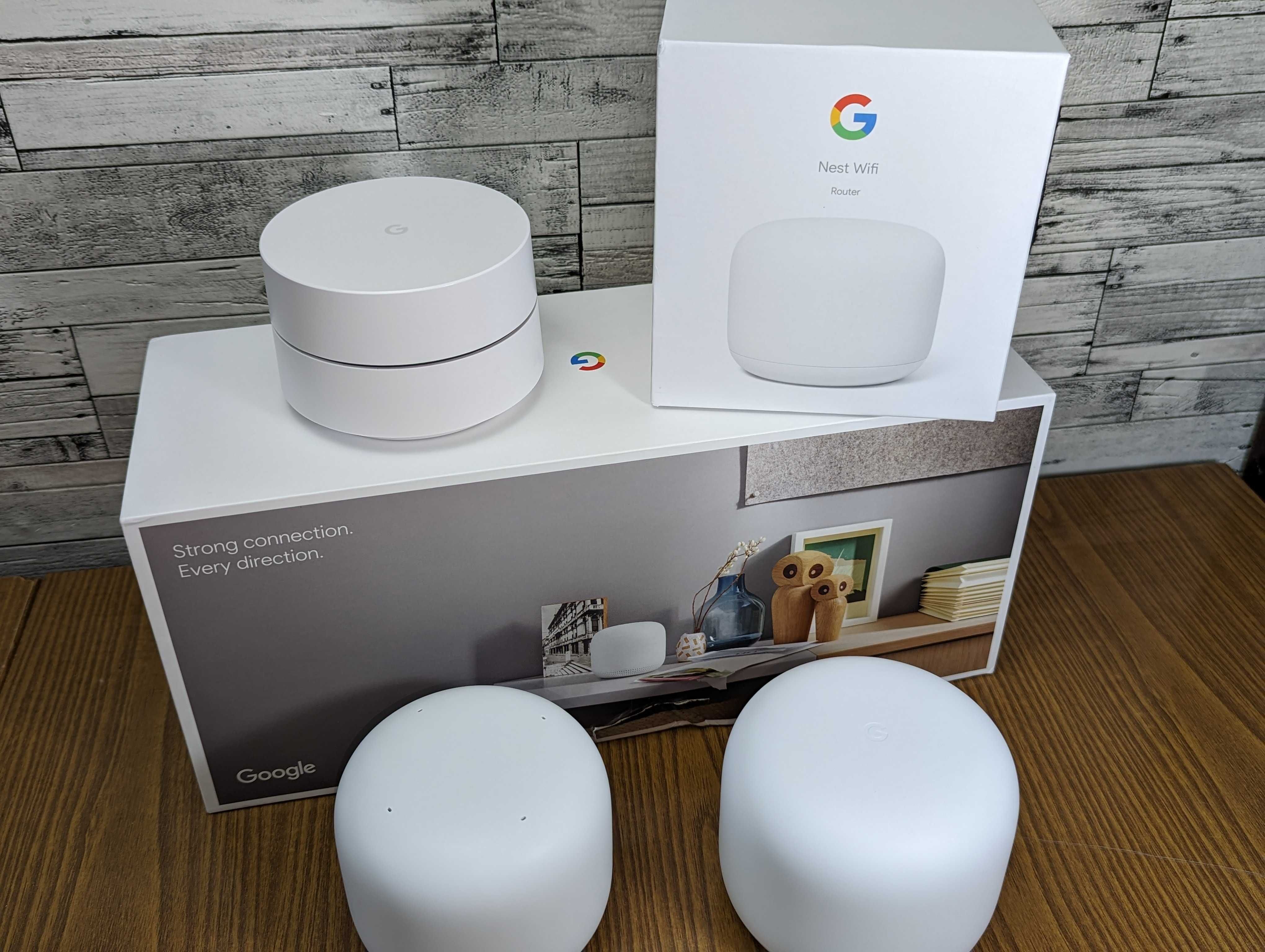 Wi-Fi Mesh Роутер Google AC-1304 питание USB Type-C 5в.  AC1200