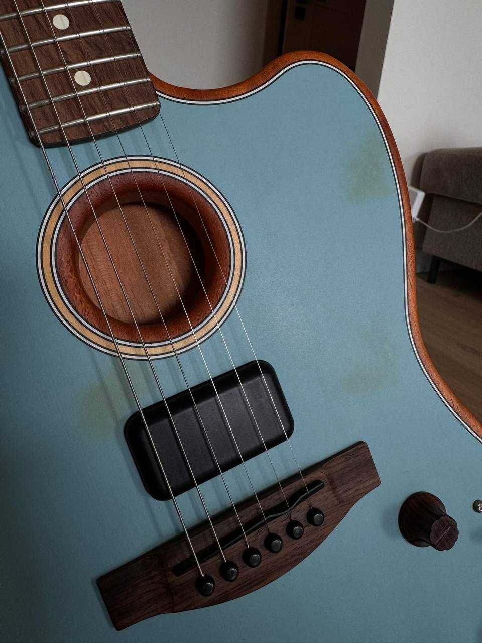 Gitara Akustyczna - Fender Acoustasonic Jazzmaster (ocean turquoise)