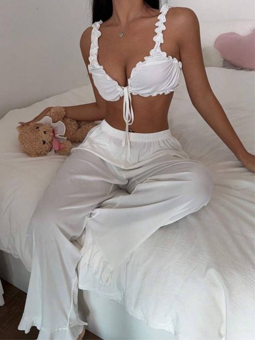 Піжама жіноча в рубчик