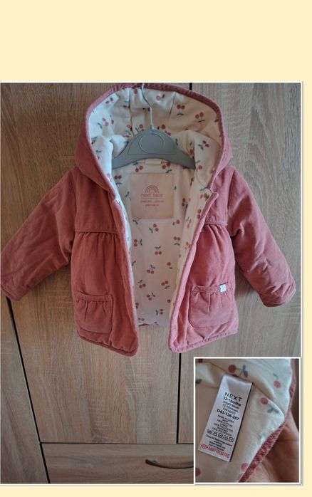 Куртки, крмбінезони осінь/зима  для дівчинки 80р. 86р.