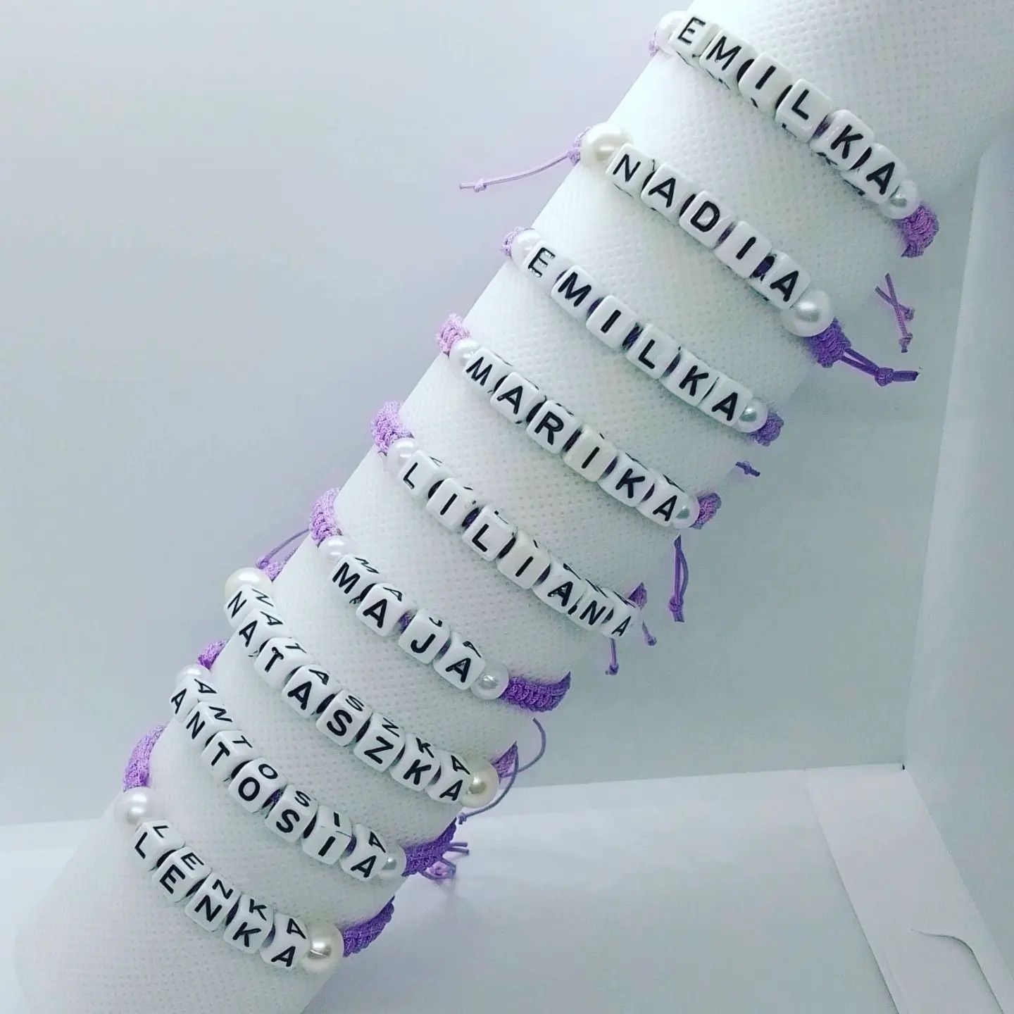 Bransoletki z imieniem