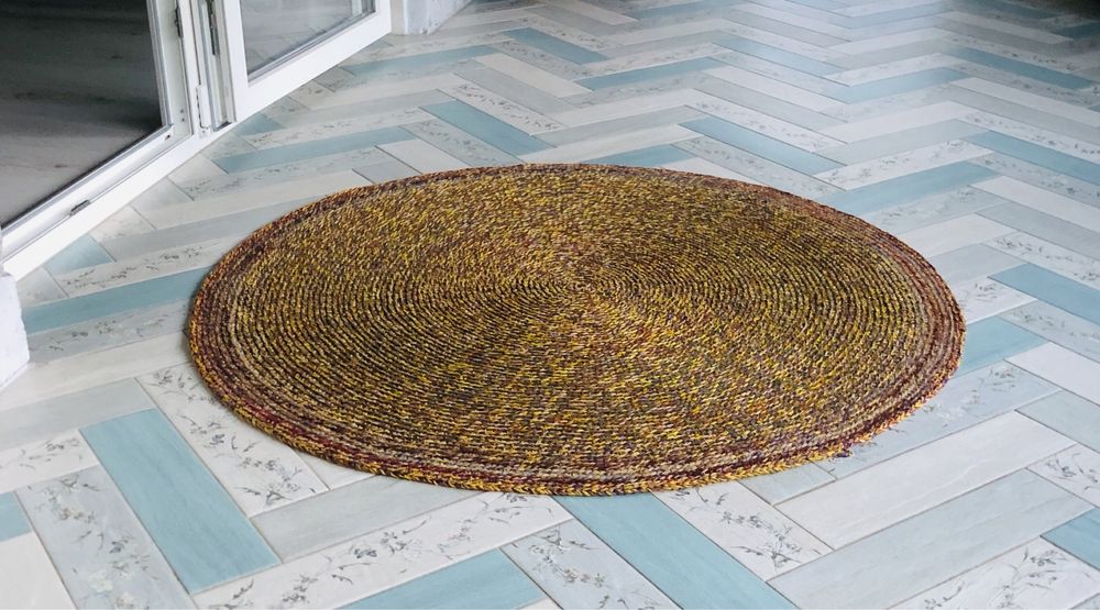 Ковер ручной работы 115 см.