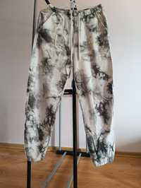 Spodnie dresowe Tie Die Bershka rozmiar XS