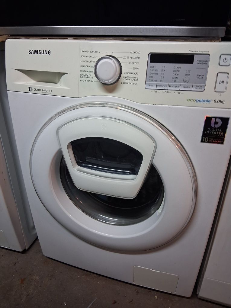 Máquina lavar 8kg samsung
