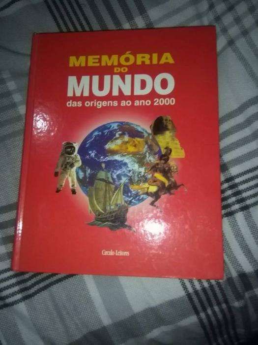 livros Memoria do mundo e Memoria de Portugal