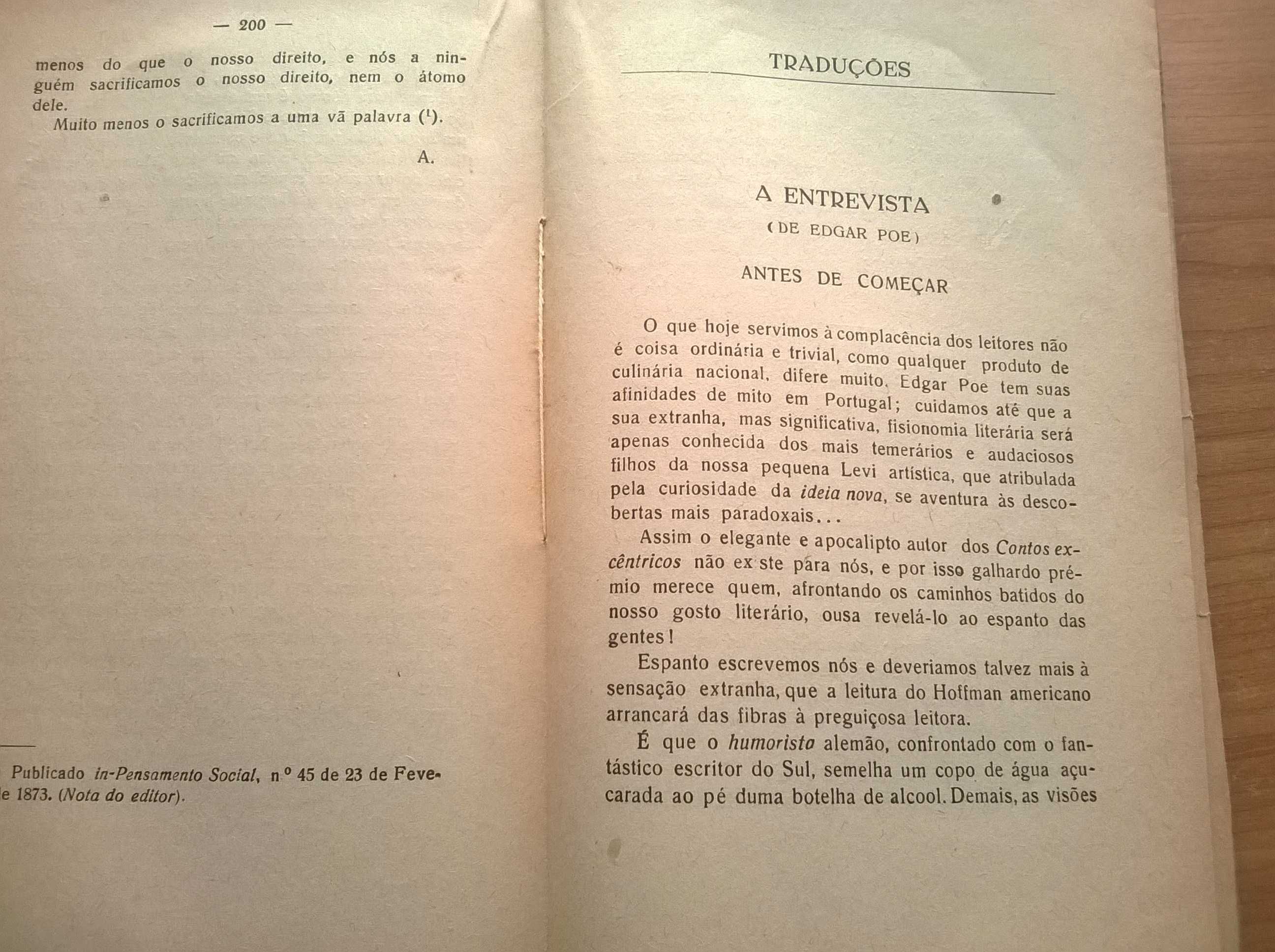 Prosas (volume III de 1946) - Antero de Quental