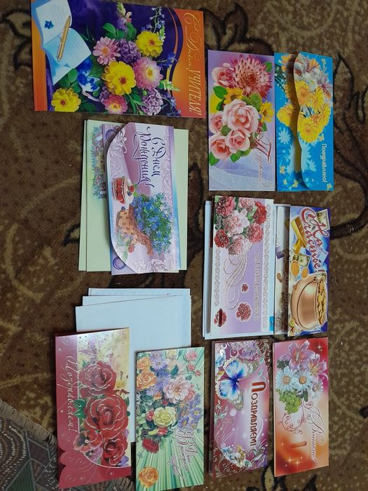 Открытки, конверты продам