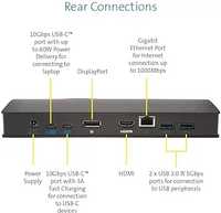 Докстанція  Kensington SD4600P USB type C dock station універсальна