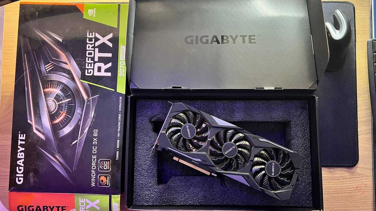Gigabyte RTX 2070 Super 8GB GDDR6, 3x FANS