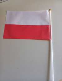Chorągiewki flagi z materiału,biało-czerwone