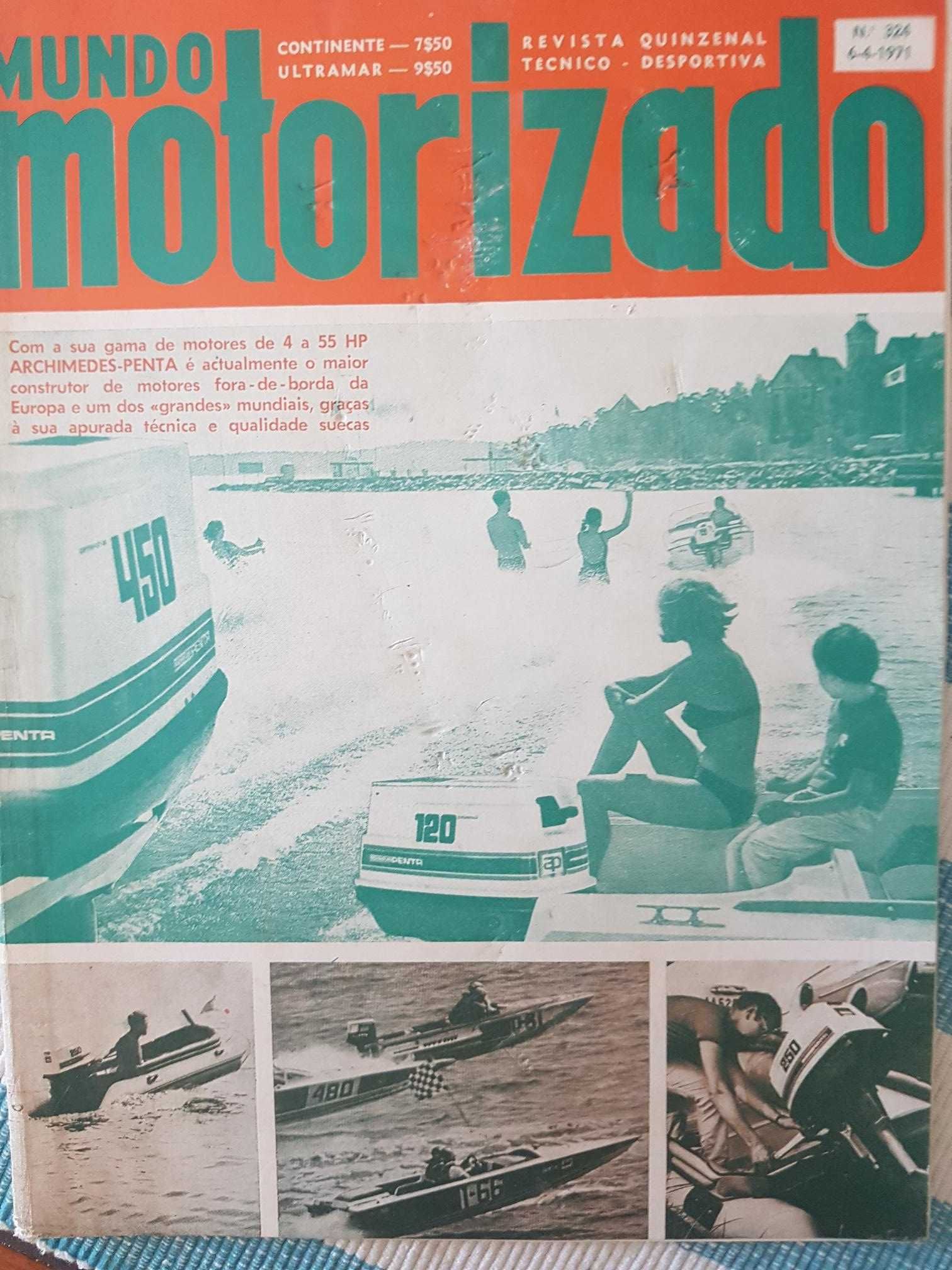 Revista Mundo Motorizado Nº324 (Ano:1971)