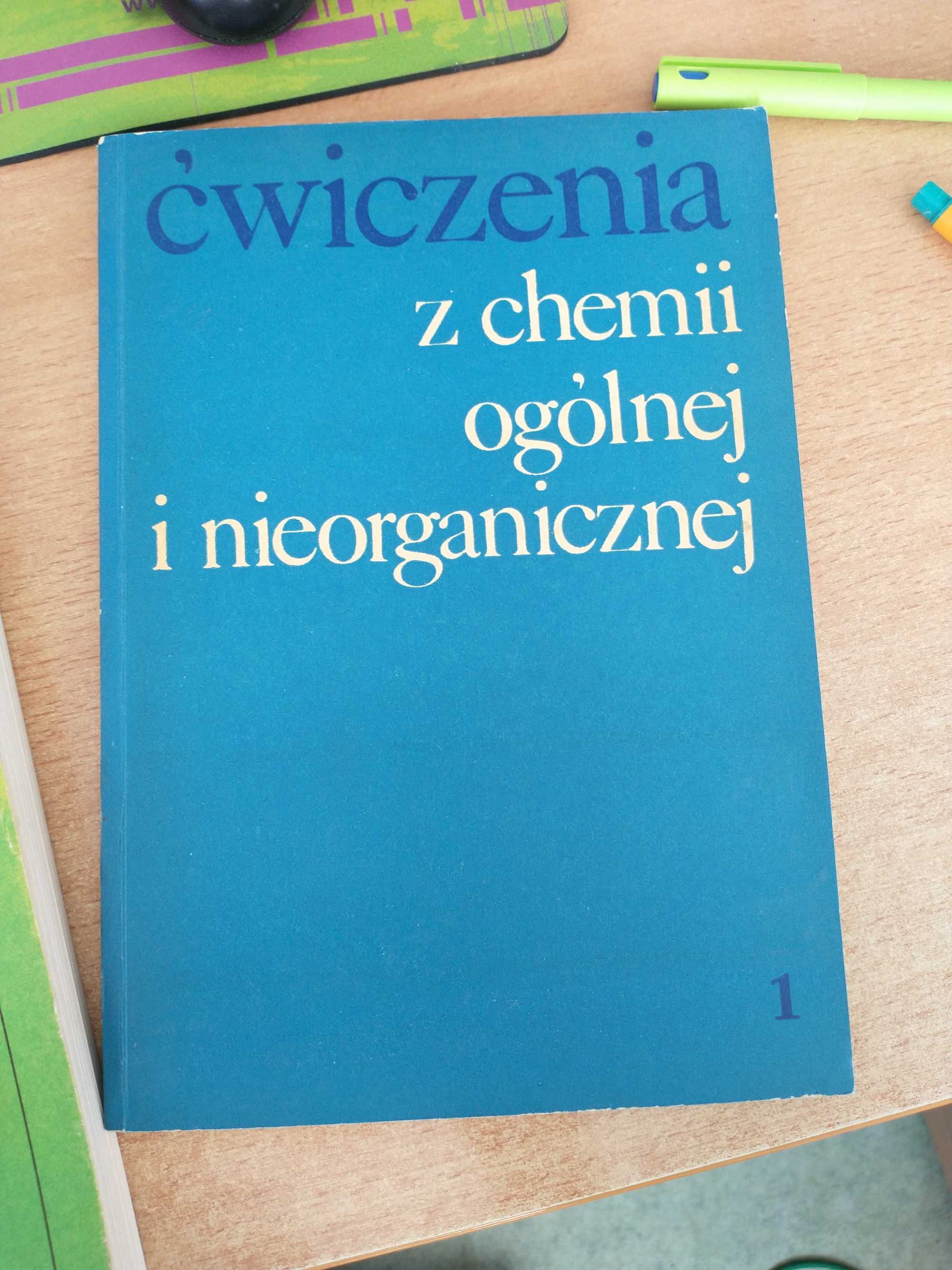 Ćwiczenia z chemii ogólnej i nieorganicznej cześć 1 i  2 Rokosz