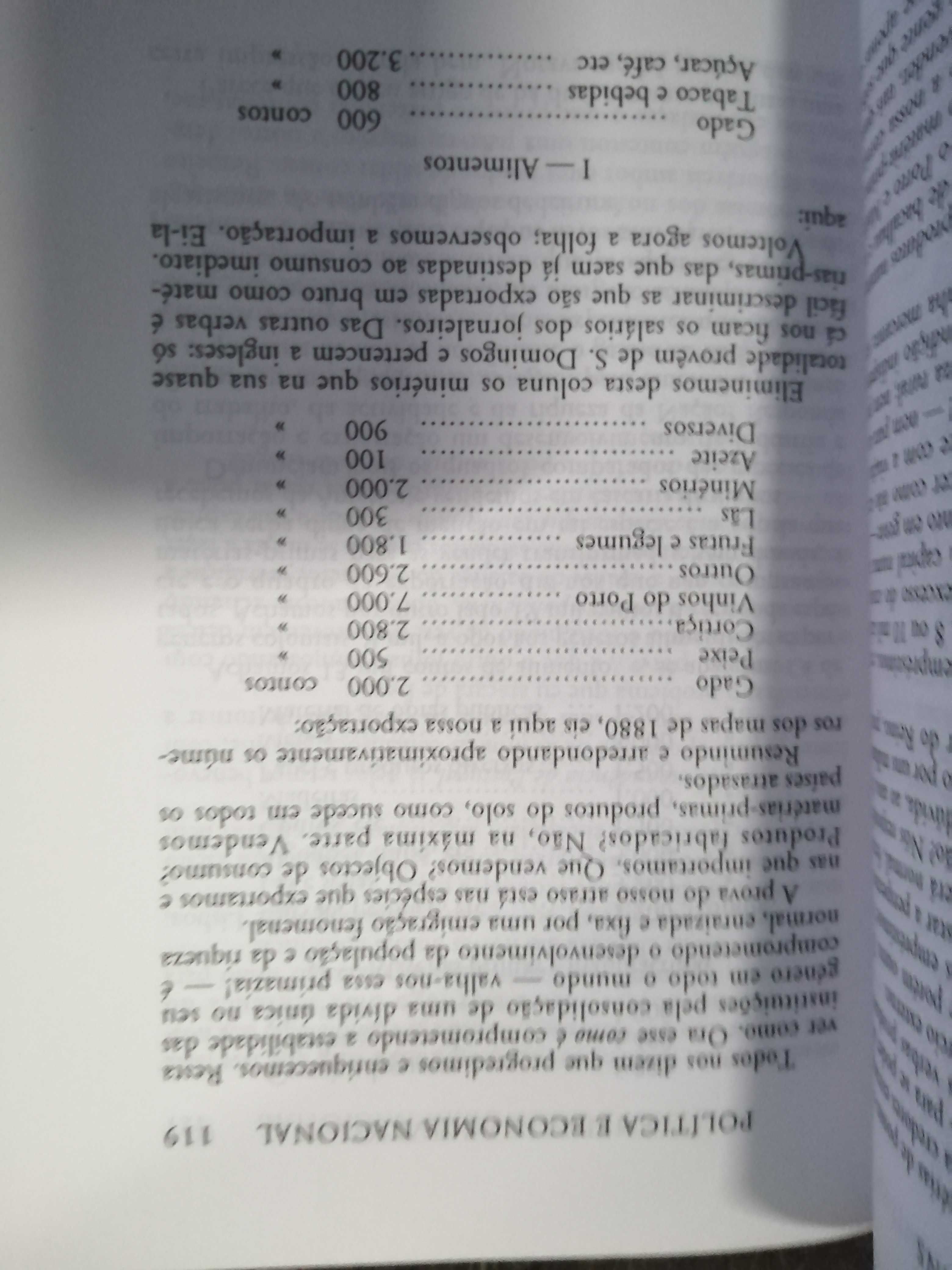 politica e economia nacional , oliveira martins 1992
