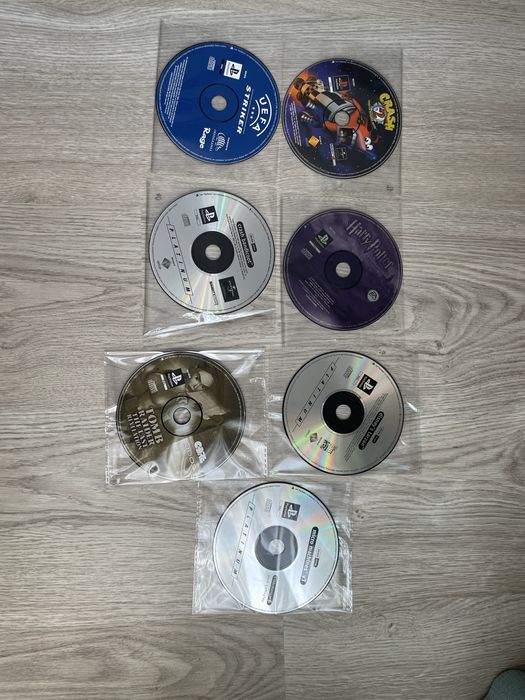 Jogos e case para jogos PS1 e PS2