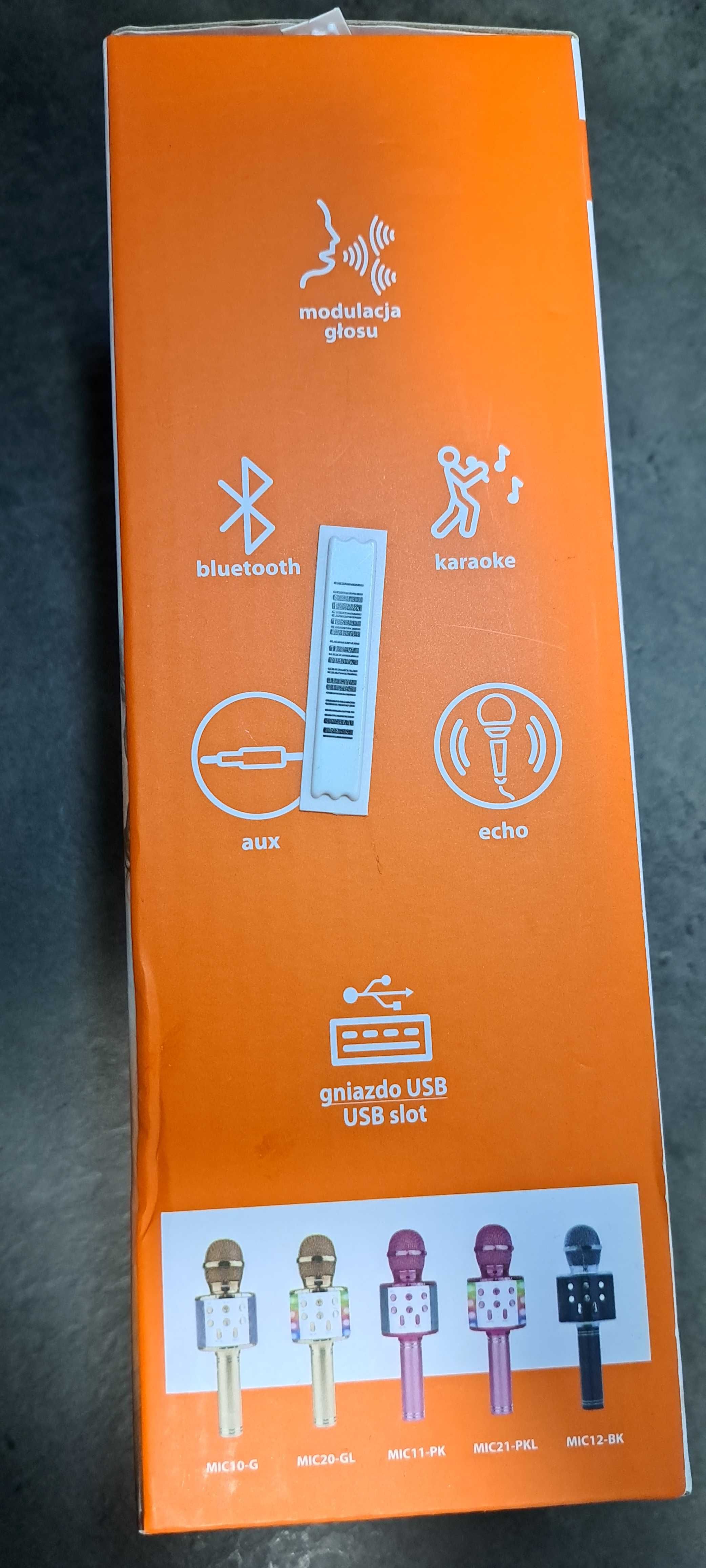 Głośnik Bluetooth z mikrofonem MIC12-BK
