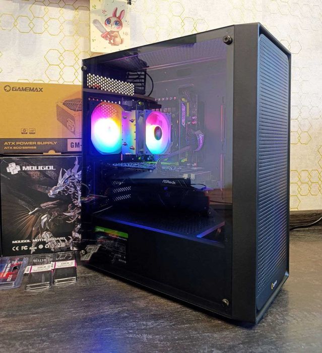 Ігровий ПК 12/24 ядер 16 DDR4 RX 570 8GB E5 2650 V4 x99 Xeon 512-SSD