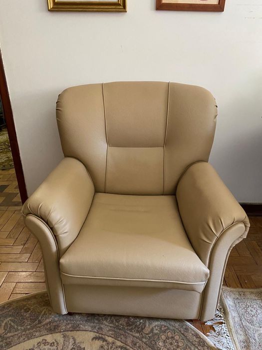 Sofás de Pele como novos