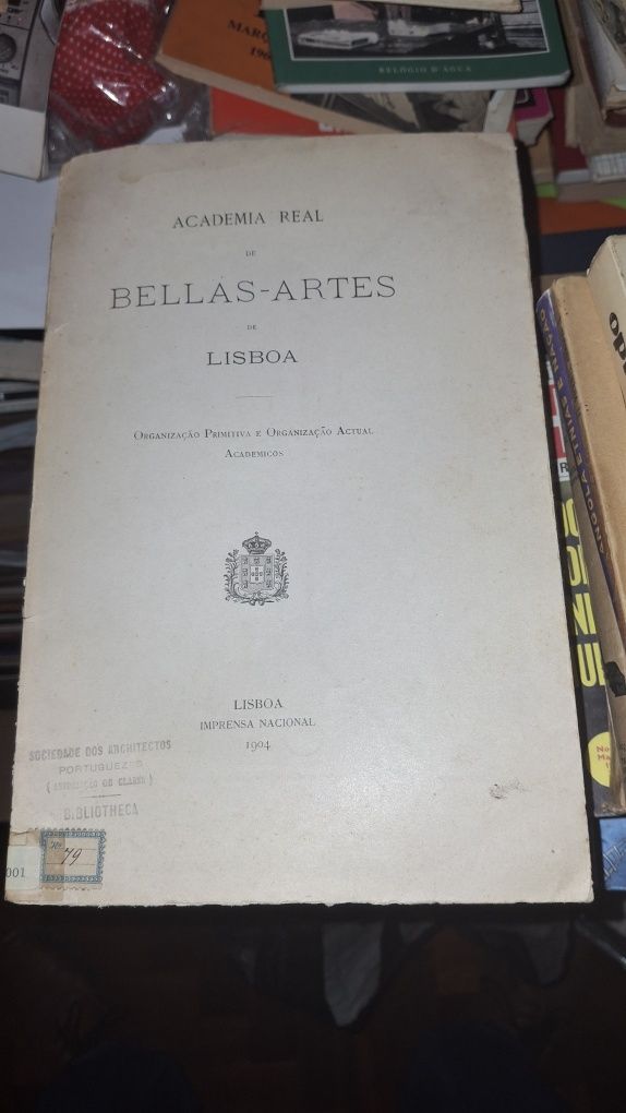 Belas Artes lisboa academia real 1904 silva passos