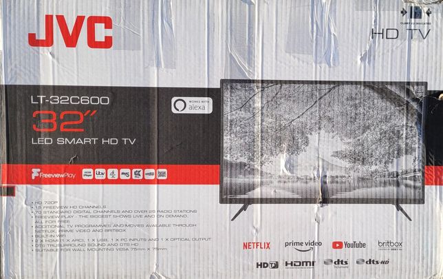 Telewizor LED 32 cale JVC nowy Smart TV wifi NETFLIX gwarancja