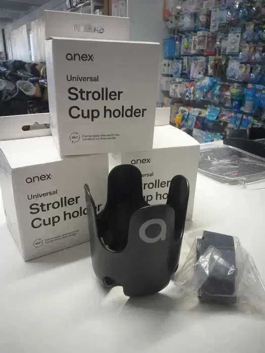 Uchwyt ANEX na kubek butelkę do wózka Eli Mev IQ Flo Mtype Etype NEW