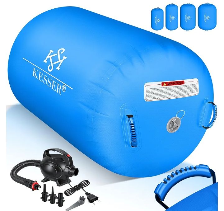 Rolka gimnastyczna nadmuchiwana