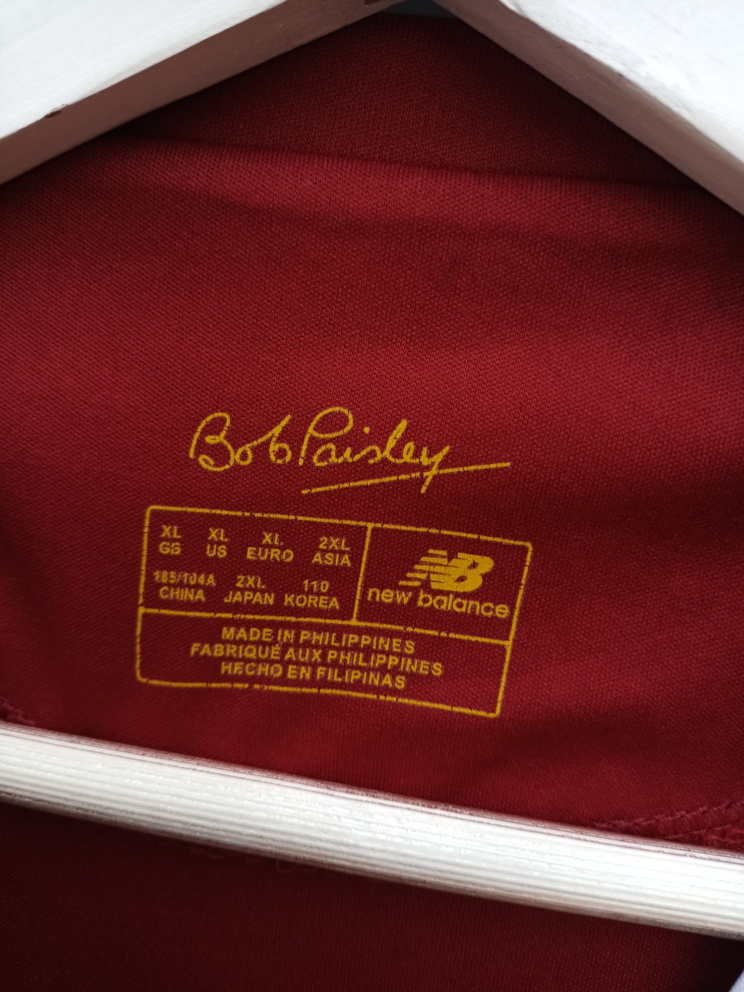 New Balance Liverpool Bob Paisley koszulka t-shirt męska