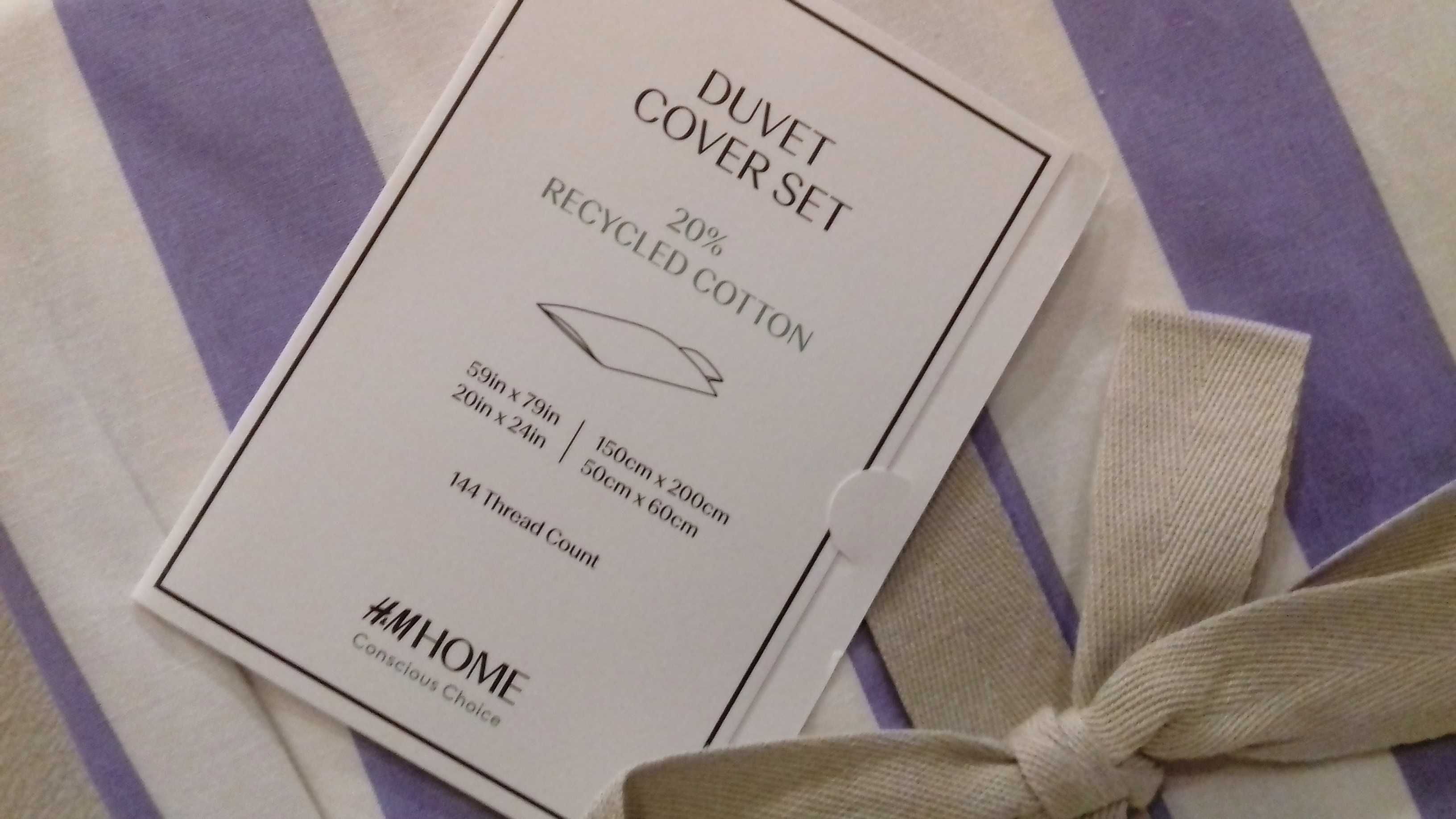 Komplet pościeli H&M 150x200 bawełna 100%