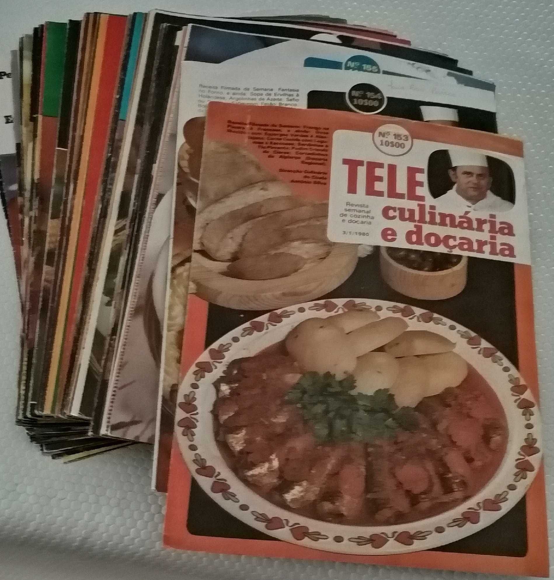 Revistas Tele Culinária do Chefe Silva, do 153 ao 222 (69 un)