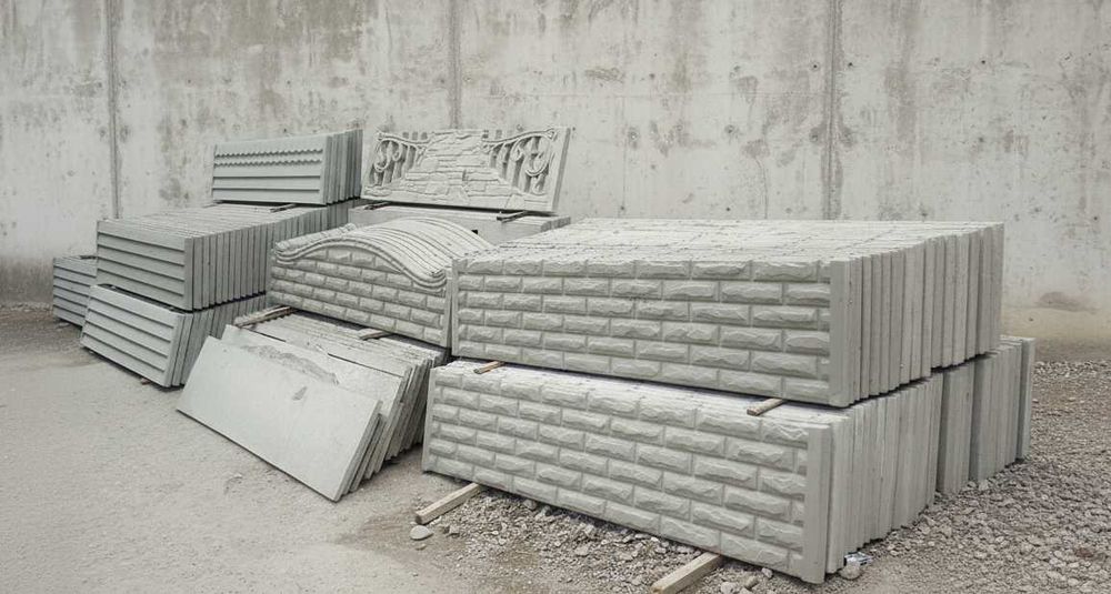 Продам остатки плит еврозабора по 250 грн за плиту