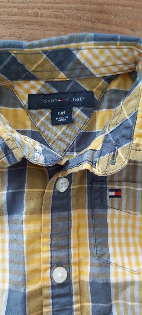 Tommy  Hilfiger zestaw koszula + spodnie