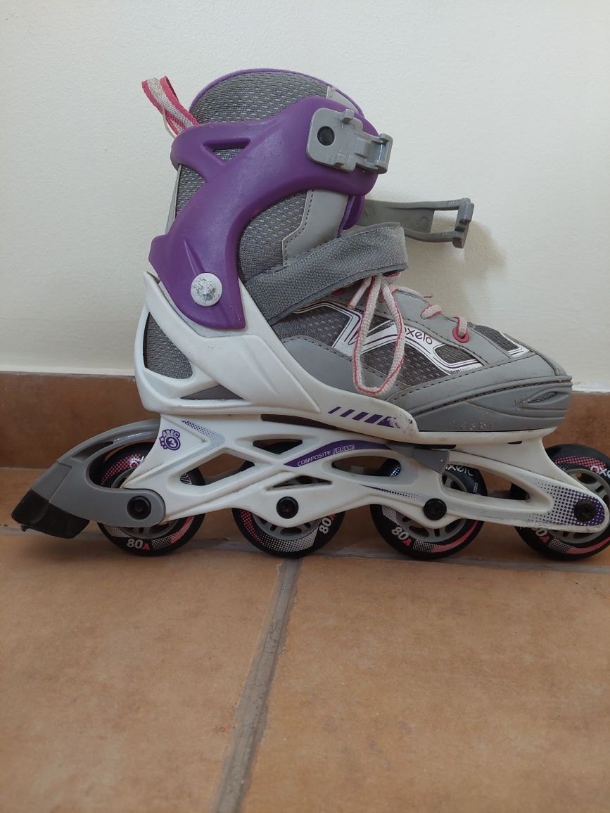 Patins em linha, 4 rodas