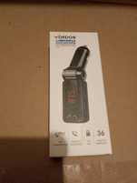 Transmiter FM adapter do radia bluetooth rozmowy